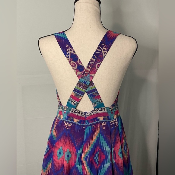 Forever 21 Colorful Sleeveless Dress size Small - Picture 3 of 10